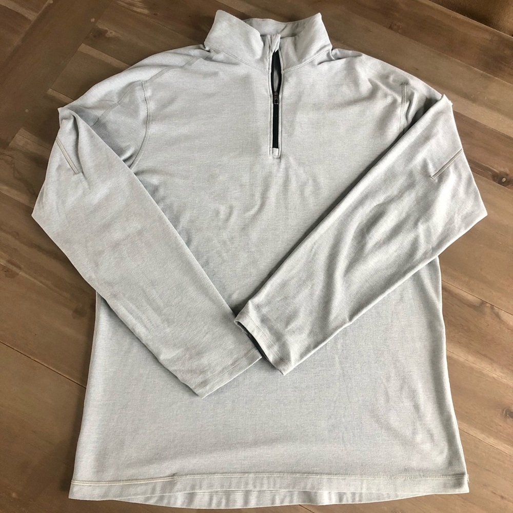 Men’s Lululemon XL Light Blue Zip Up Pullover